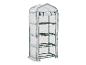 Vertikální zahradní skleník se 4 policemi a průhledným krytem