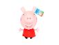 Plyšová Peppa Pig: plyšová hračka znázorňující Peppa Pig.