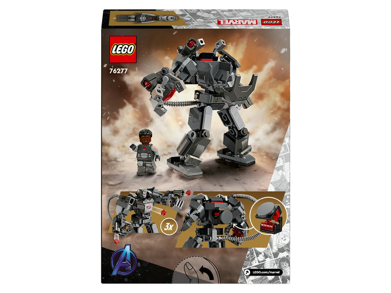  Zobrazit na celou obrazovku 76277 War Machine v robotickém brnění - Obrázek 2