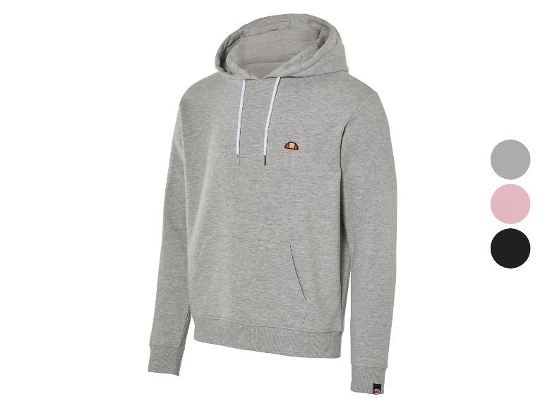Šedá mikina s kapucí s malým logem Ellesse.