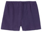Fialové kraťasy pro děti.
