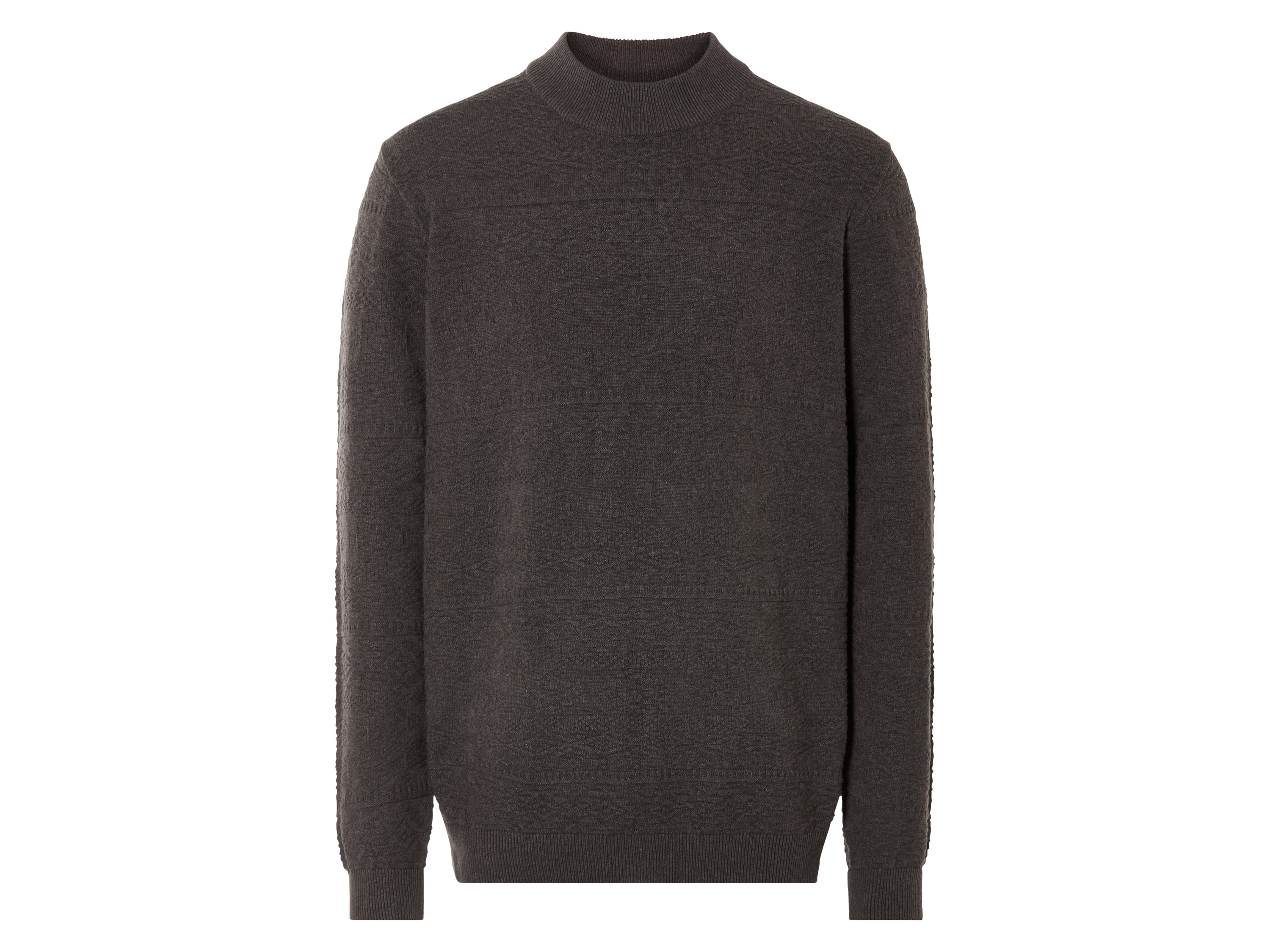 Livergy® Pánský úpletový svetr (M (48/50), hnědá)
