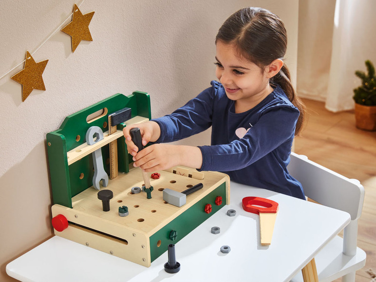  Zobrazit na celou obrazovku Playtive Dřevěná kuchyňská linka / dílenský ponk - Obrázek 9