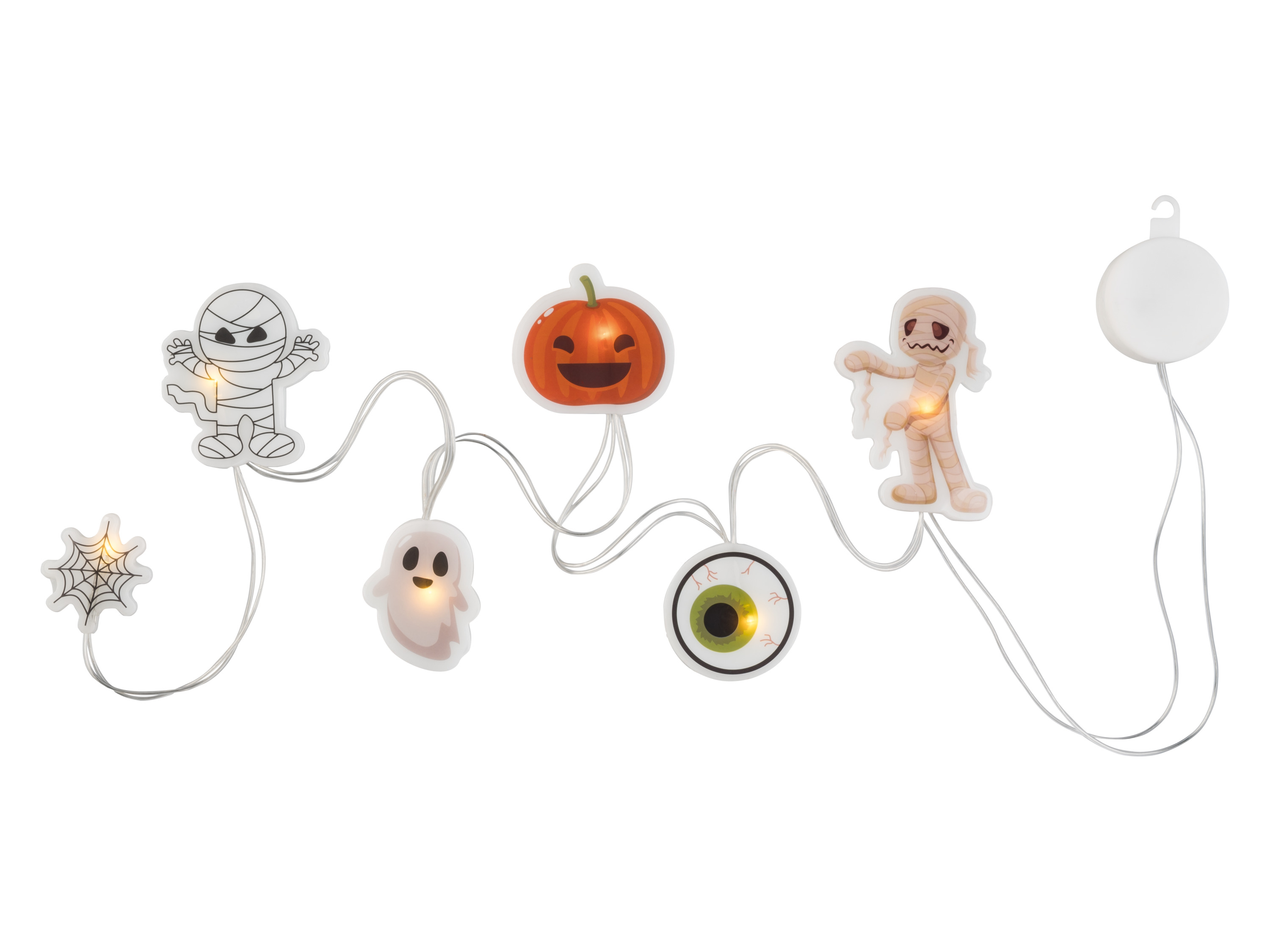 LED samolepky na okno Halloween (zombie)