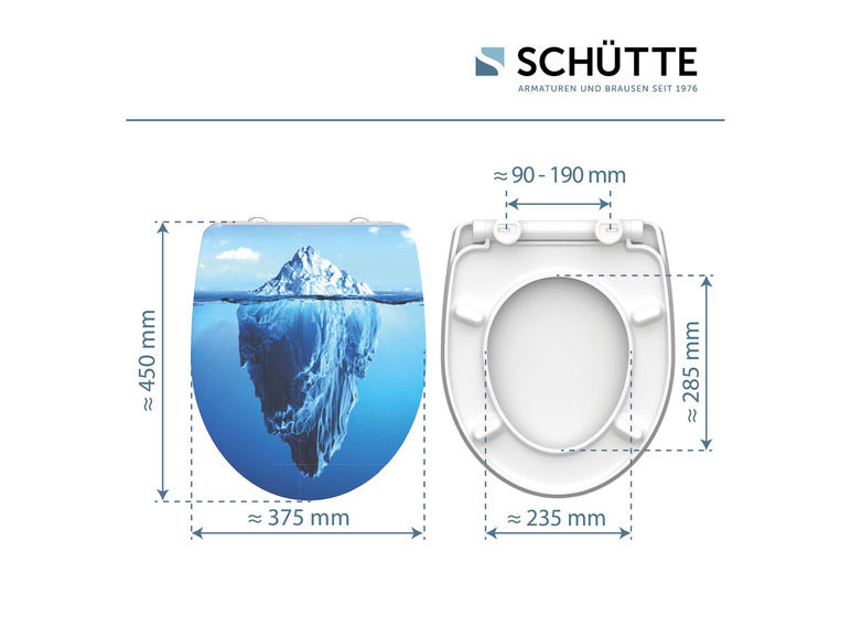  Zobrazit na celou obrazovku Schütte Záchodové prkénko se zpomalovacím mechanismem - Obrázek 88