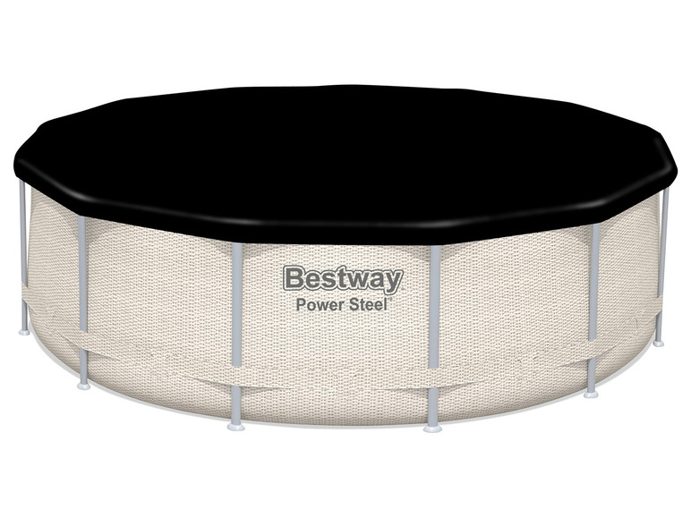  Zobrazit na celou obrazovku Bestway Bazén Power Steel s filtračním zařízením a schůdky, 3,96 x 1,07 m - Obrázek 3