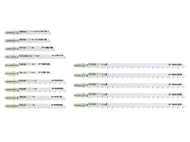 PARKSIDE® Sada pilových listů pro přímočarou pilu