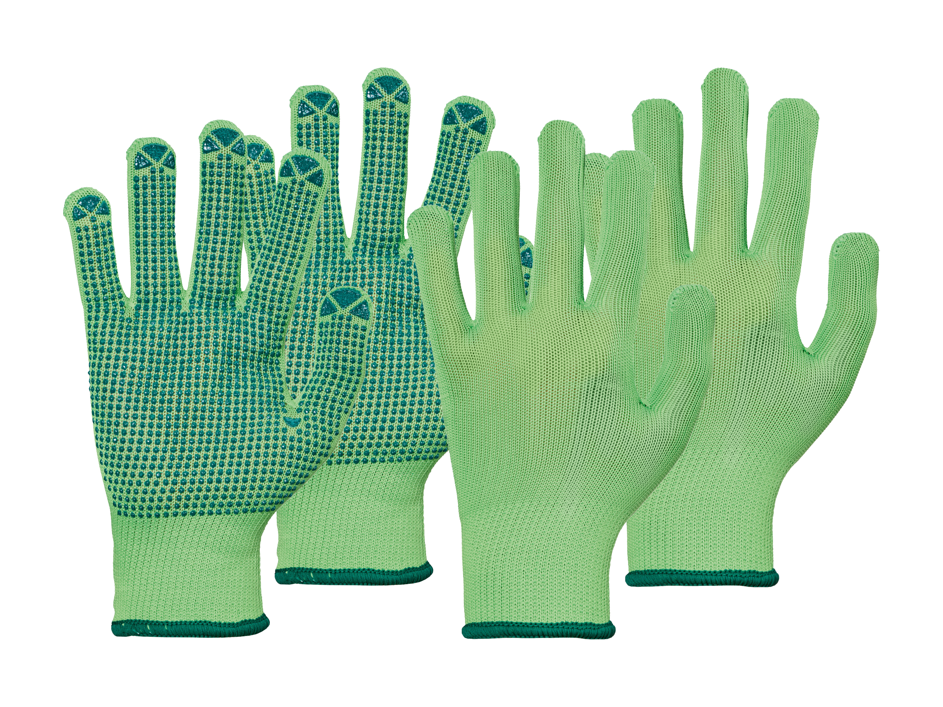 Parkside® Zahradní rukavice, 2 páry (zelená, 9)