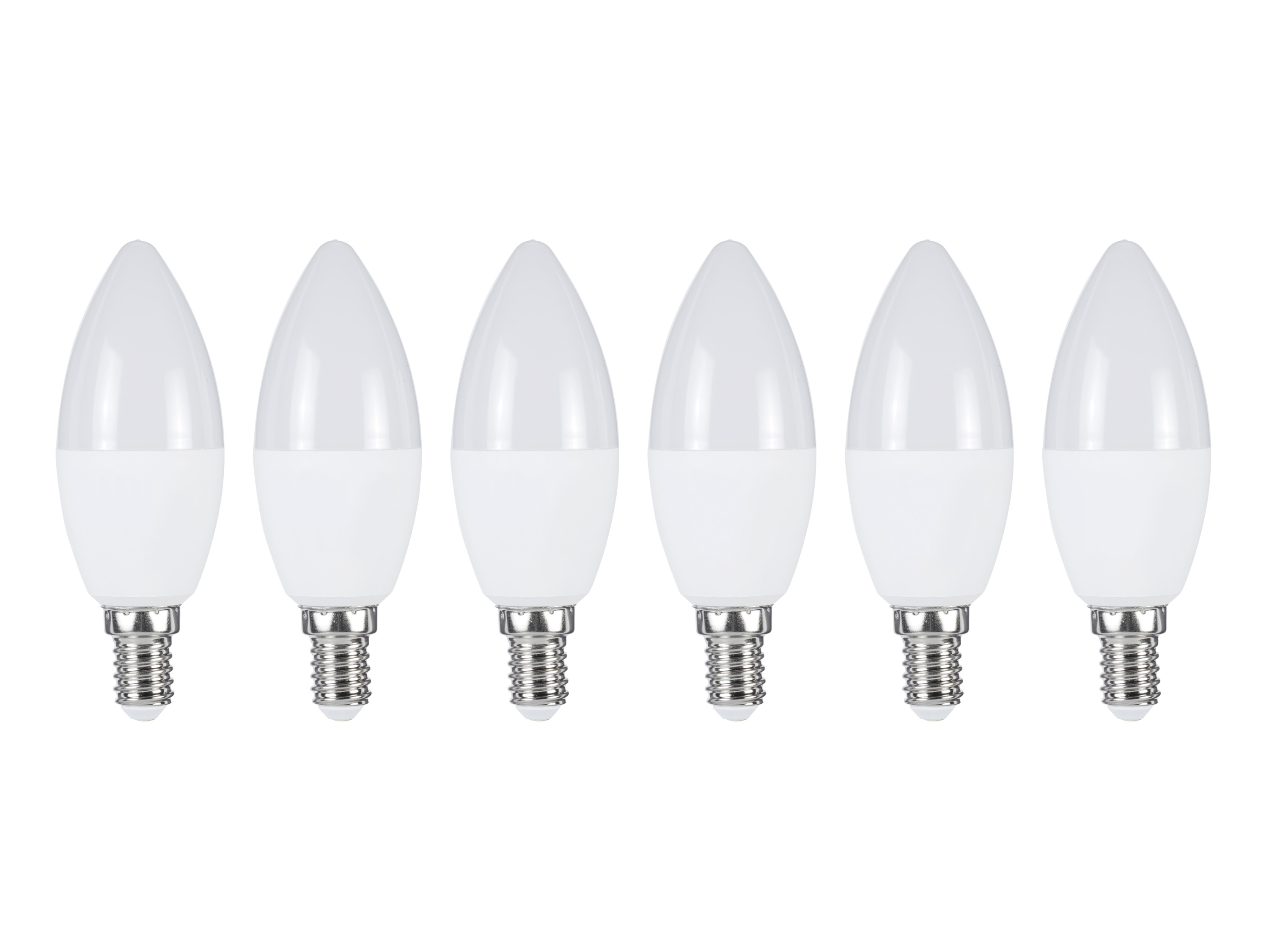 Livarno home LED žárovka, 6 kusů (svíčka E14)