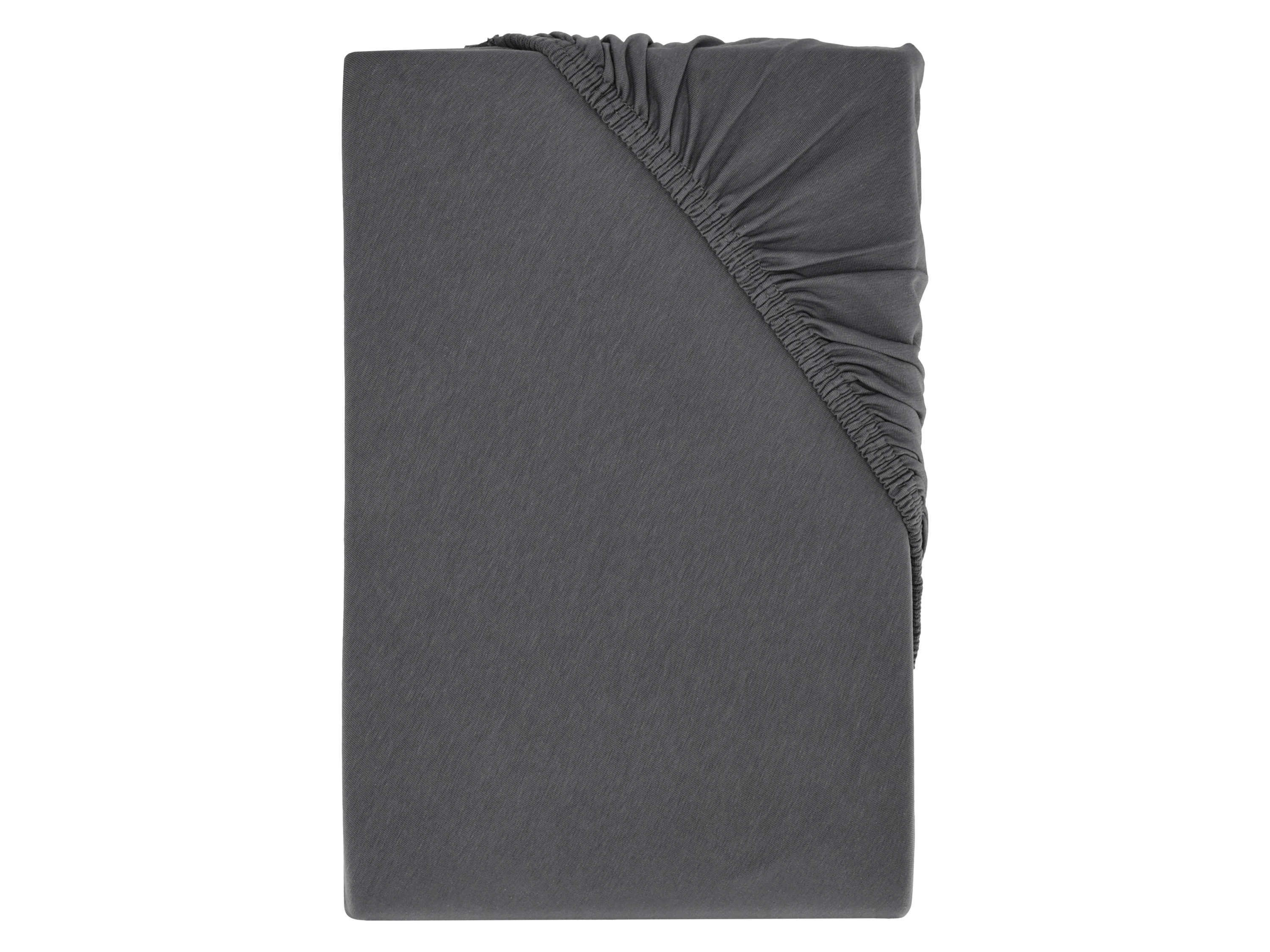 Livarno home Žerzejové napínací prostěradlo, 180-200 x 200 cm (antracitová)