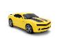 Žlutý model auta Chevrolet Camaro Bumblebee Transformer.