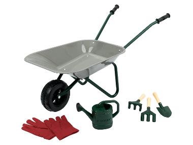 lupilu® Dětské kolečko se zahradním náčiním