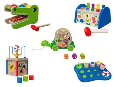 Playtive Dřevěná výuková hra