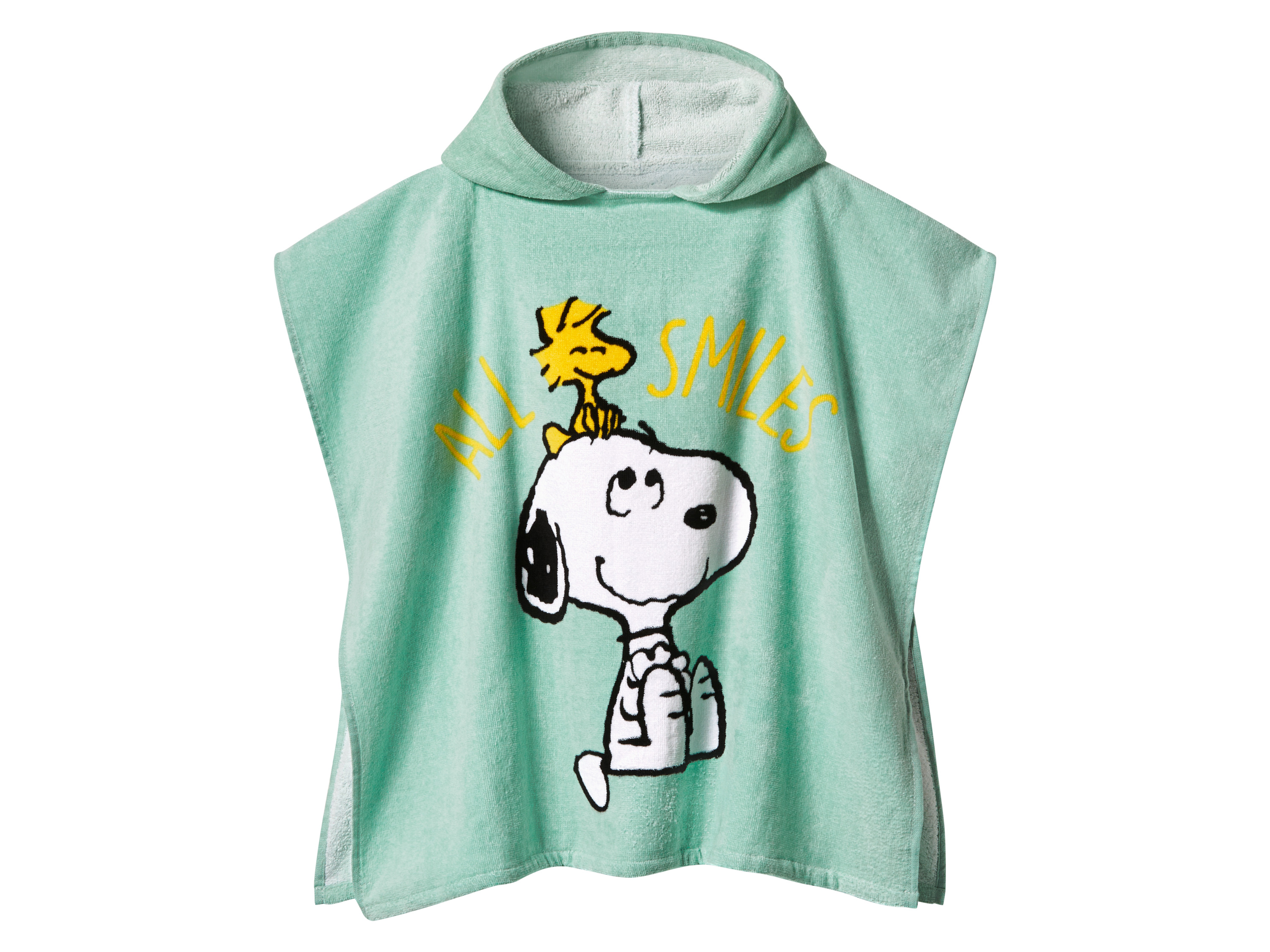 Dětské pončo, čistá bavlna (Snoopy)
