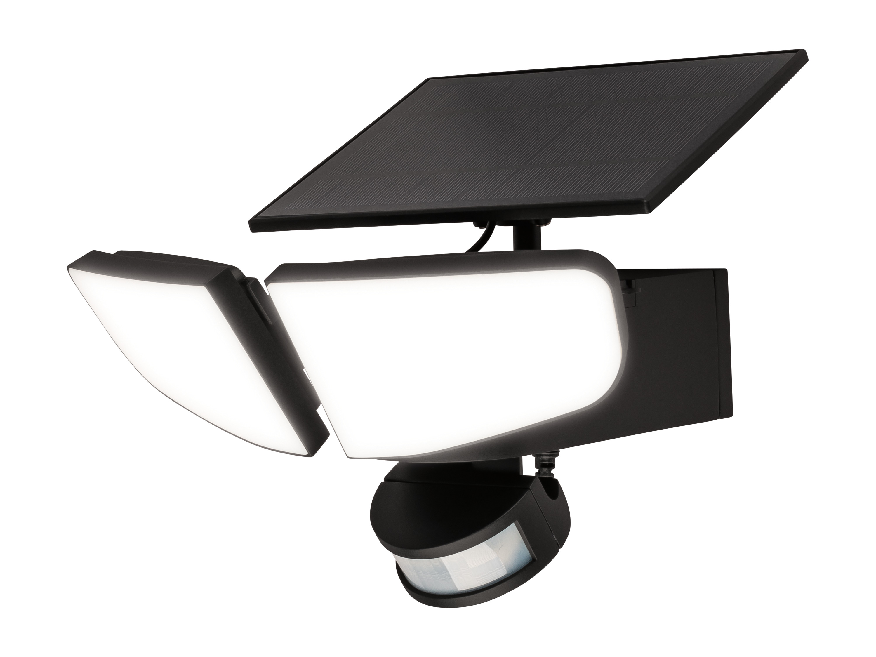 Livarno® Venkovní solární LED reflektor (černá)