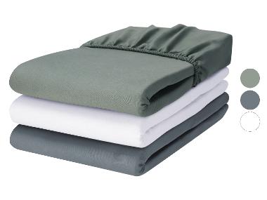 LIVARNO® Saténové napínací prostěradlo, 90-100 x 200 cm