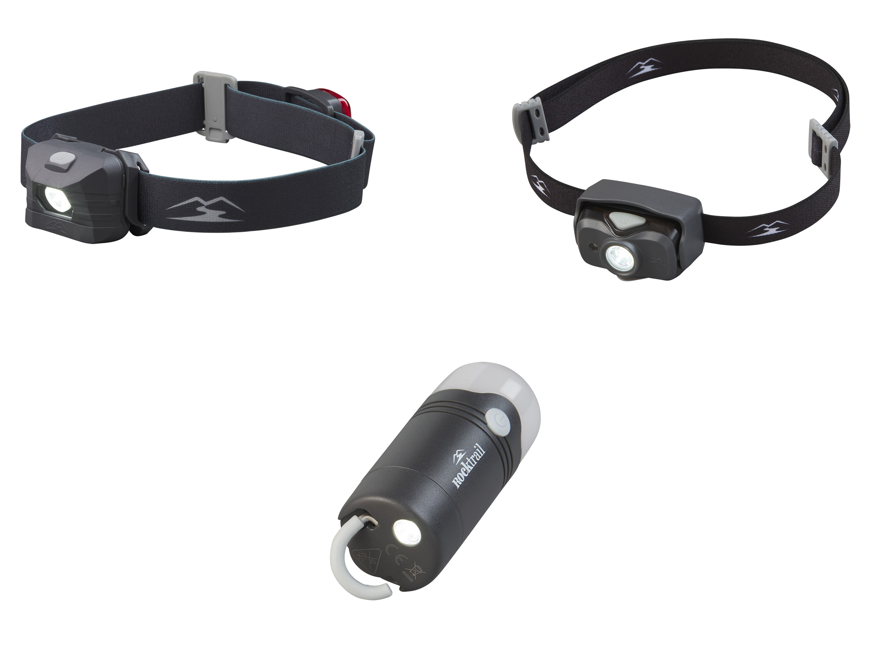 Rocktrail Univerzální svítidlo 3 v 1 / LED čelovka