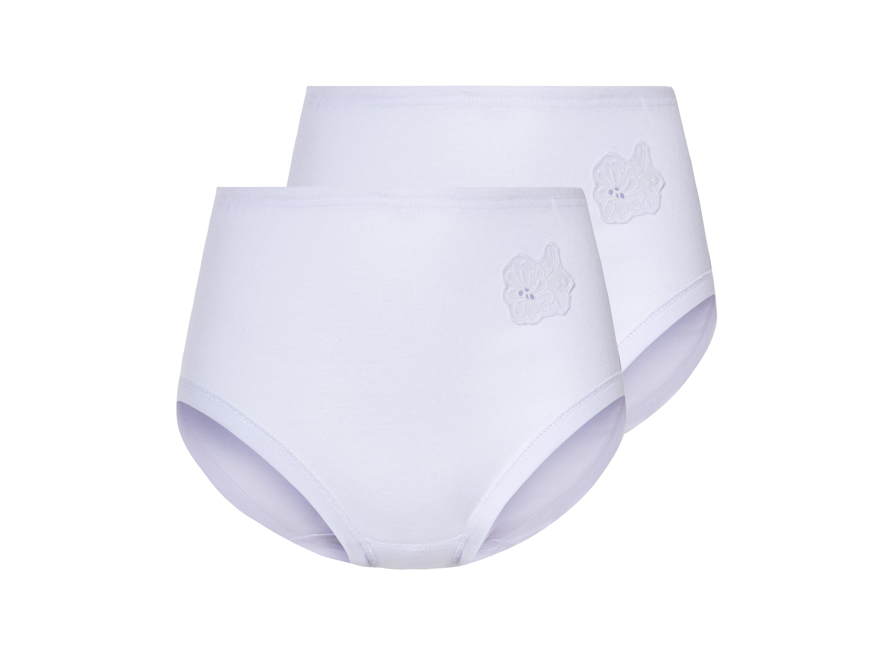 esmara® Dámské kalhotky s BIO bavlnou, 2 kusy (Xxl(52/54))