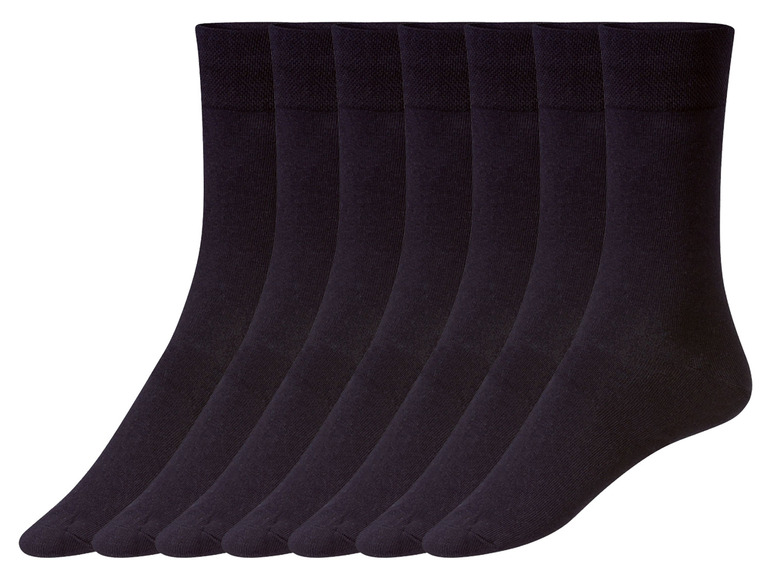  Zobrazit na celou obrazovku LIVERGY® Pánské ponožky s BIO bavlnou, 7 párů - Obrázek 2