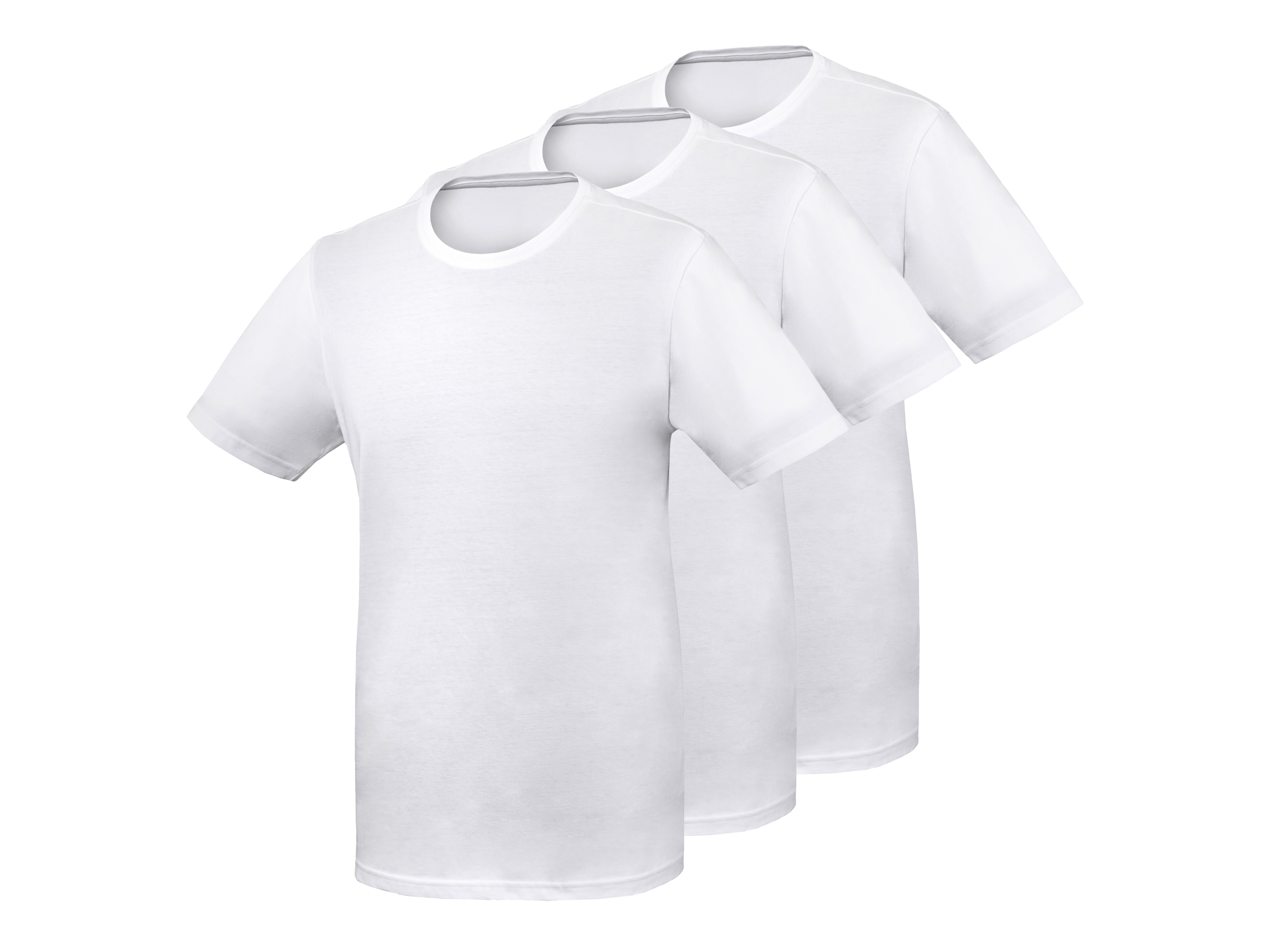 Parkside® Pánské triko, 3 kusy (bílá, L (52-54))