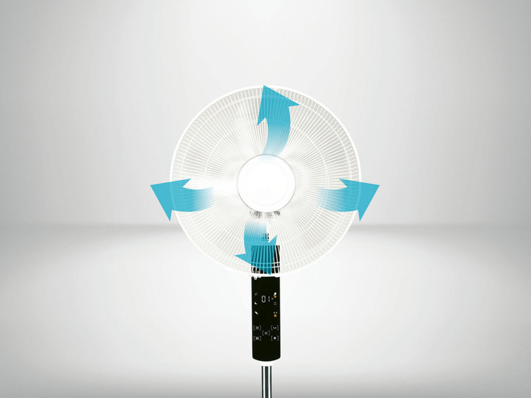  Zobrazit na celou obrazovku SILVERCREST® Stojanový ventilátor SV 60 B3, 40 cm - Obrázek 5