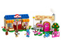 Lego Animal Crossing sada s obchodem a domem.