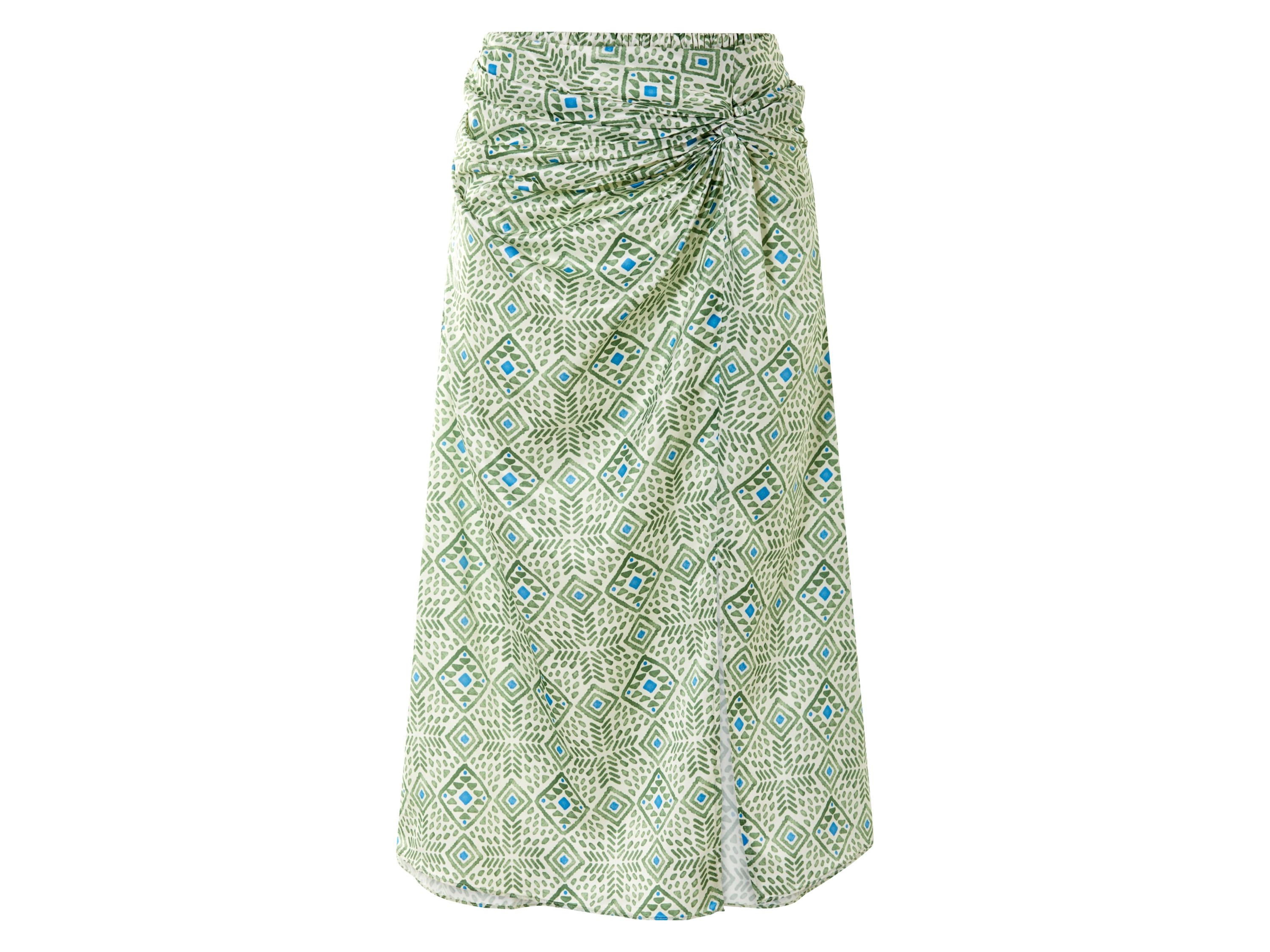 esmara® Dámská midi sukně (zelená/vzorovaná, 46)