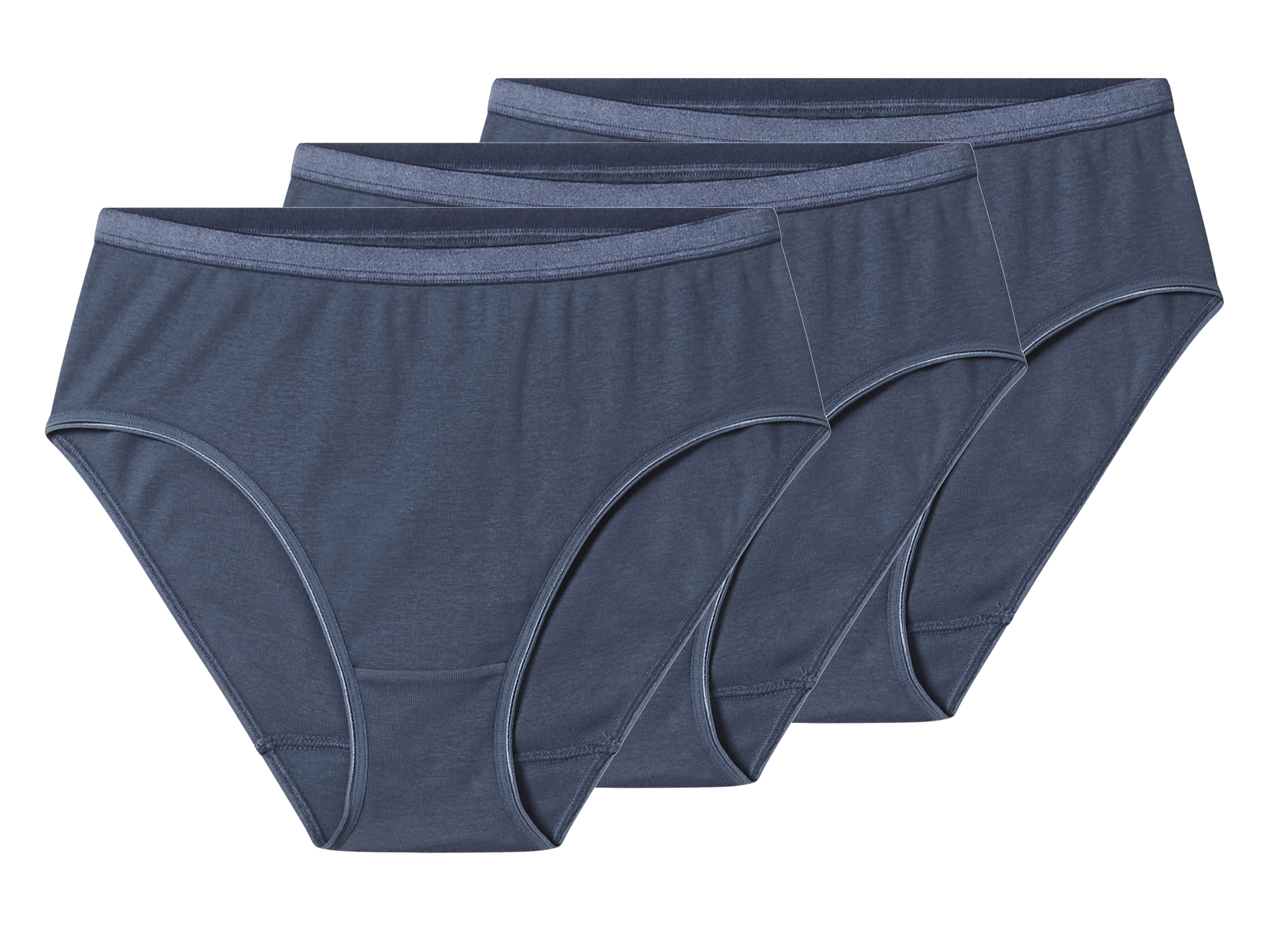 esmara® Dámské kalhotky, 3 kusy (modrá, M(40/42))