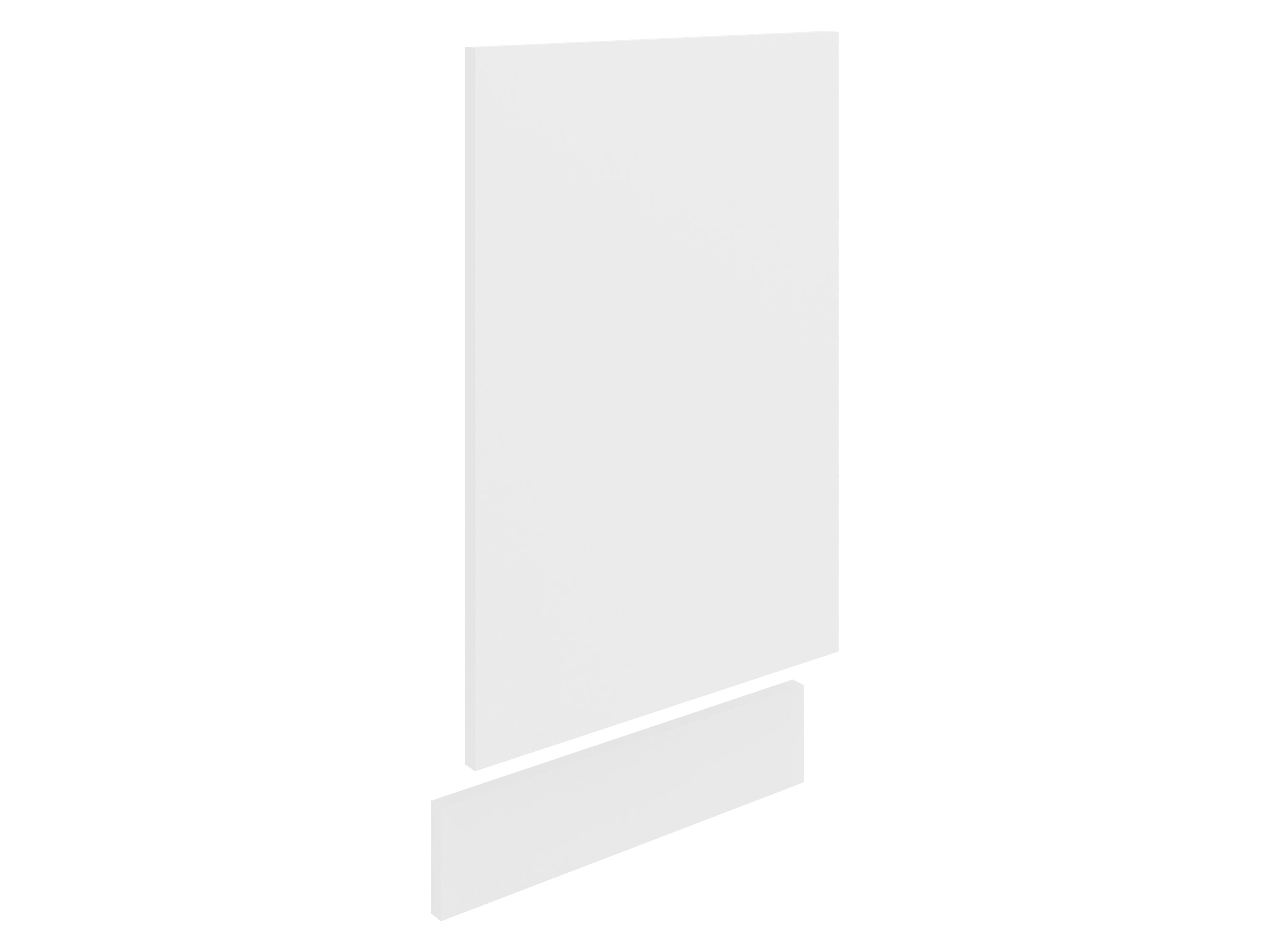 VCM Skříňka / Čelní panel Esilo, v moderním stylu (Přední panel, bílá/bílá, 45)