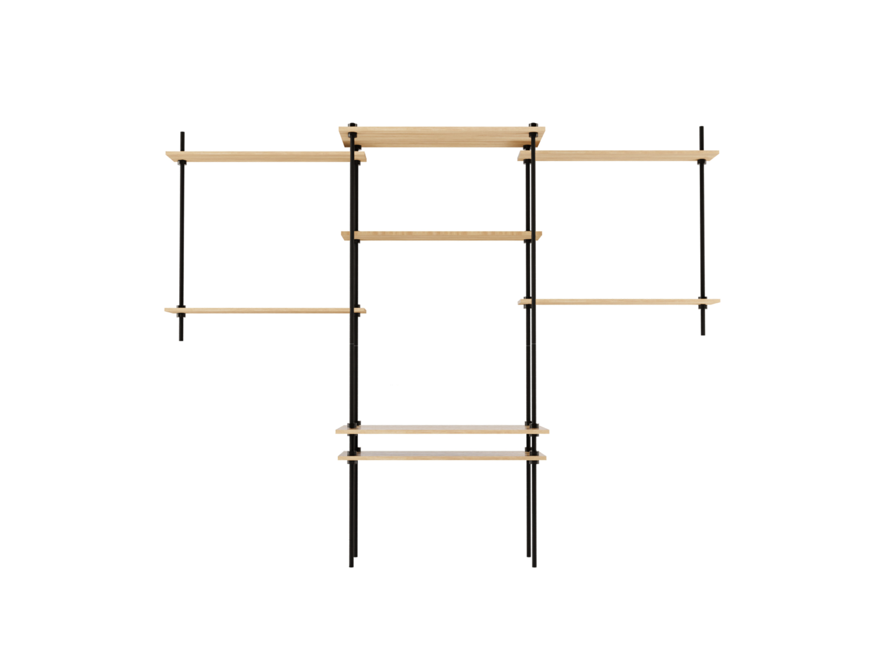 AR Shelving Psací stůl s regálem „Deco“