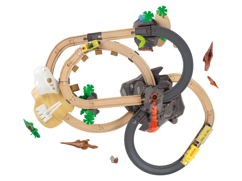  Zobrazit na celou obrazovku Playtive Dřevěná železnice City Express / Dinoland - Obrázek 17