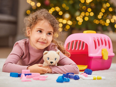 Playtive Přepravní box s plyšovým zvířátkem a příslušenstvím
