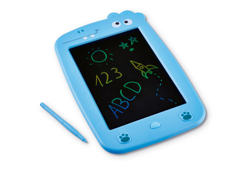 SILVERCREST® Dětský tablet na psaní a kreslení 8,5″ (dinosaurus)