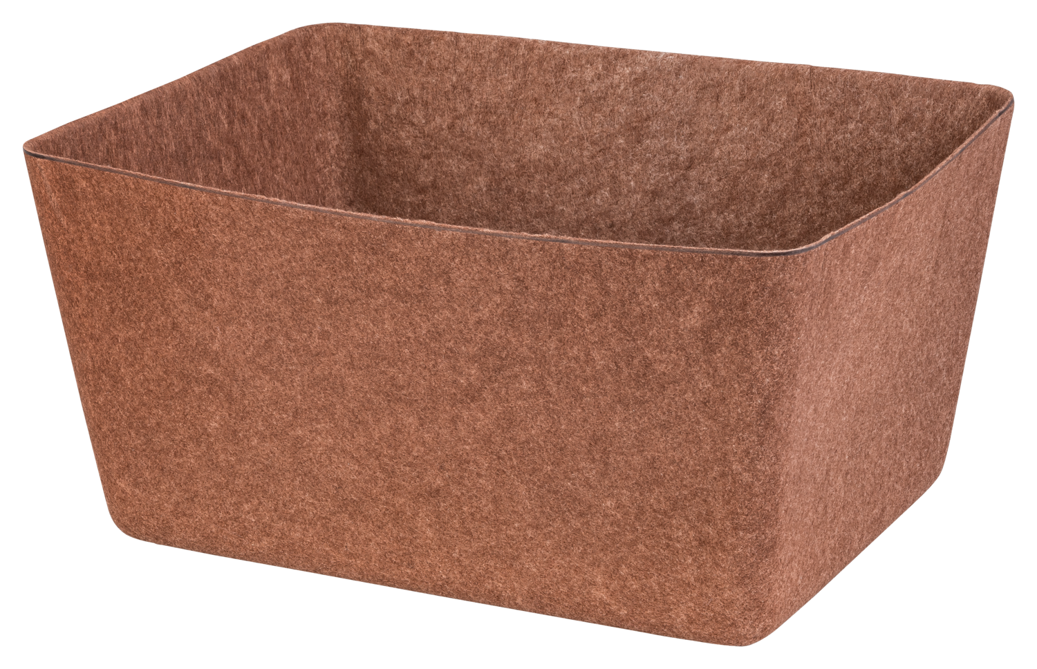 Livarno® Úložný koš, 36 x 25 x 20 cm (hnědá)