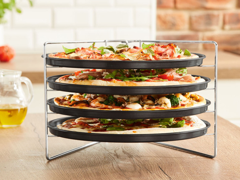  Zobrazit na celou obrazovku zenker Sada na pečení pizzy, Ø 29 cm, 5dílná - Obrázek 2
