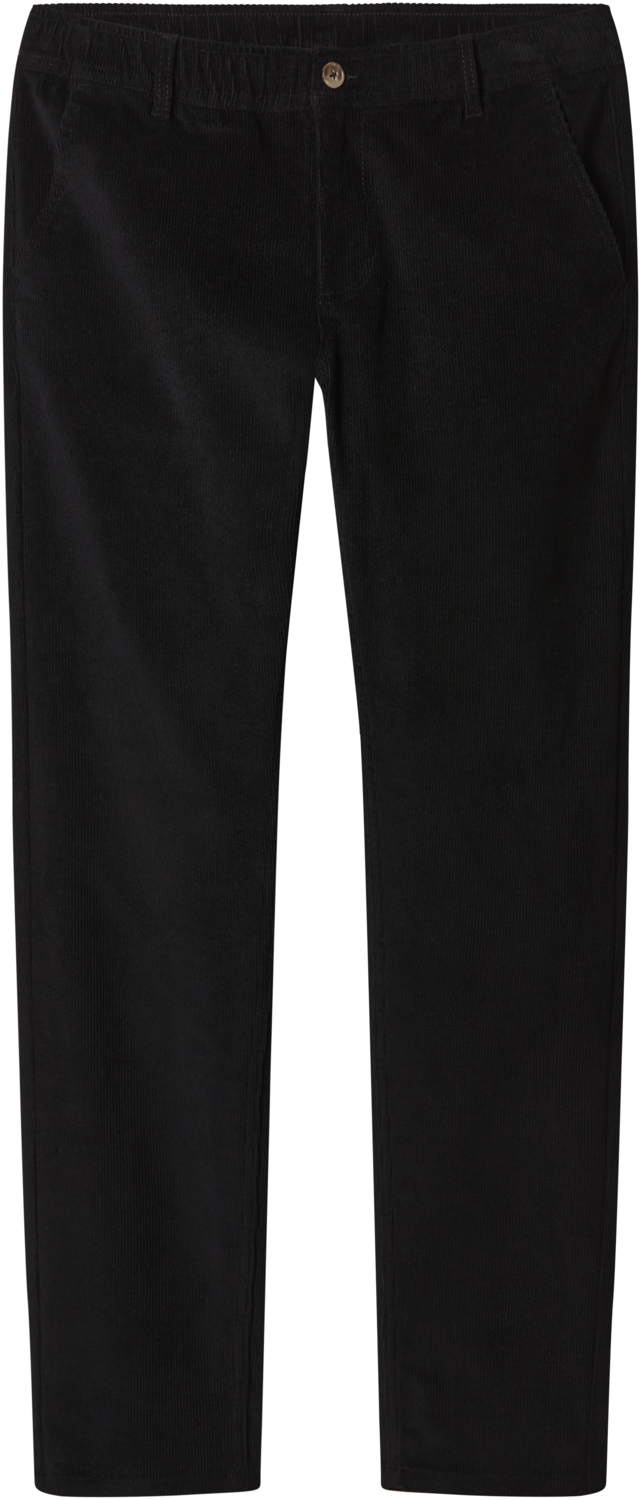 esmara Men Pánské manšestrové kalhoty (černá, XL (56/58))