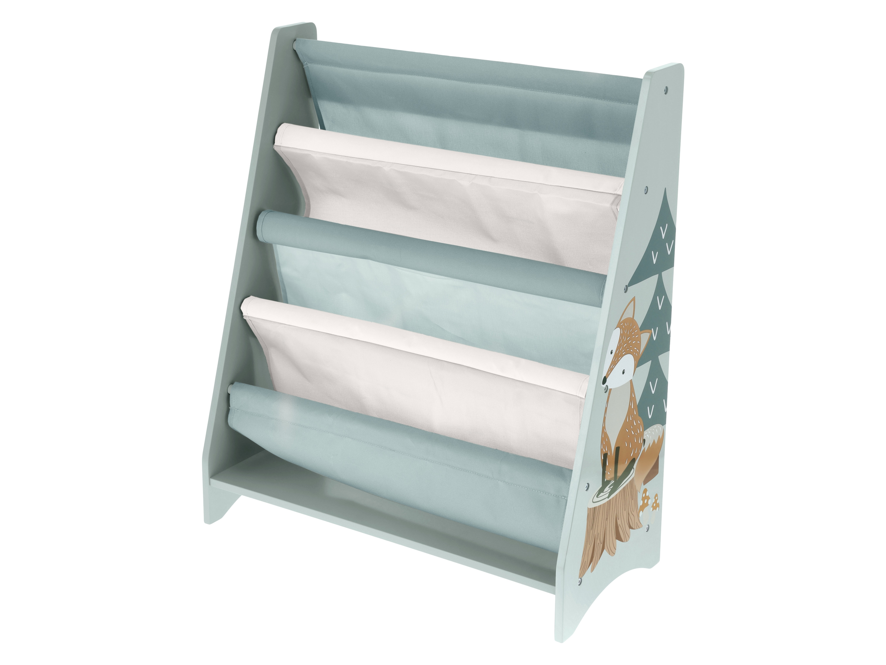 Lupilu® Regál na knihy pro děti, 62 x 28 x 72 cm (světle modrá)