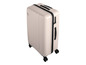 Bílý kufr na kolečkách značky IT Luggage.