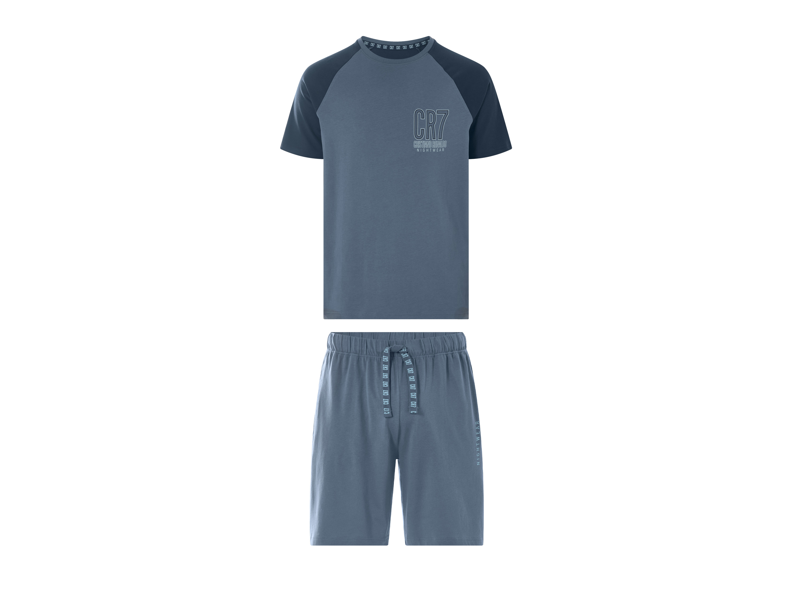 CR7 PĂˇnskĂ© pyĹľamo (navy modrĂˇ / modrĂˇ, XL)