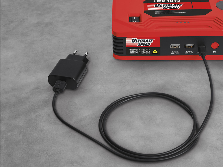 Zobrazit na celou obrazovku ULTIMATE SPEED® Powerbanka s kompresorem MPPK 10 F3 - Obrázek 9