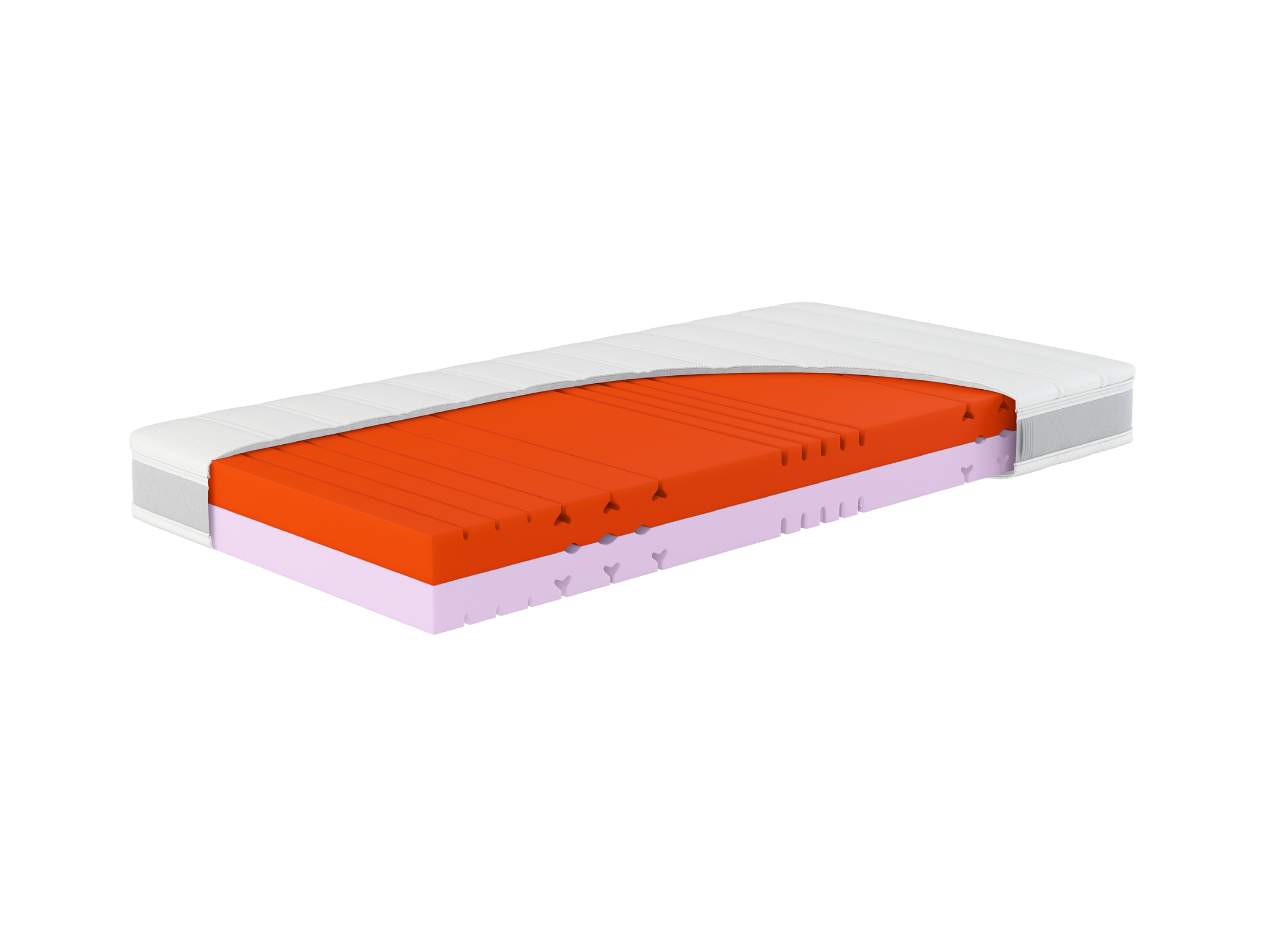 Hn8 Schlafsysteme 7zónová matrace ze studené pěny Sleep Balance s možností otáčení (H3/H4, 140 x 200 cm)