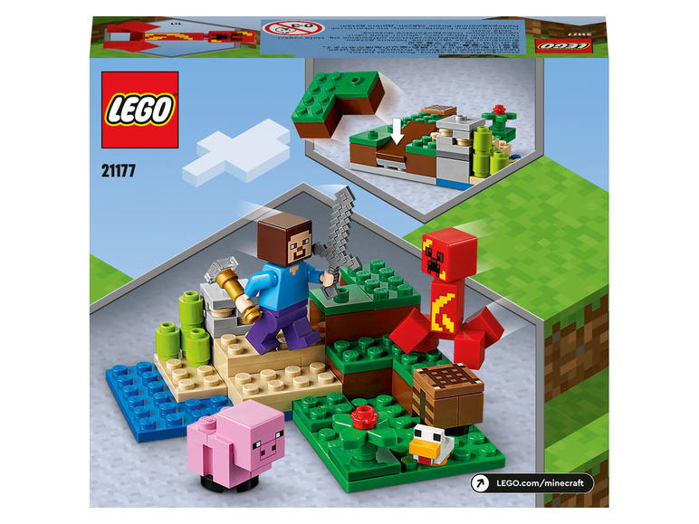  Zobrazit na celou obrazovku Lego Minecraft 21177 Útok Creepera - Obrázek 6