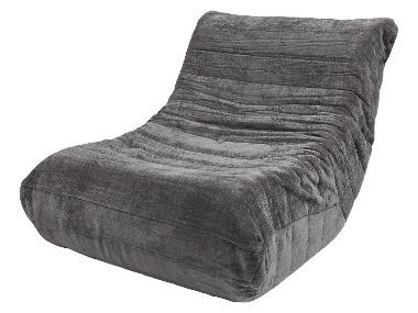Interiérové lounge křeslo, tmavě šedá