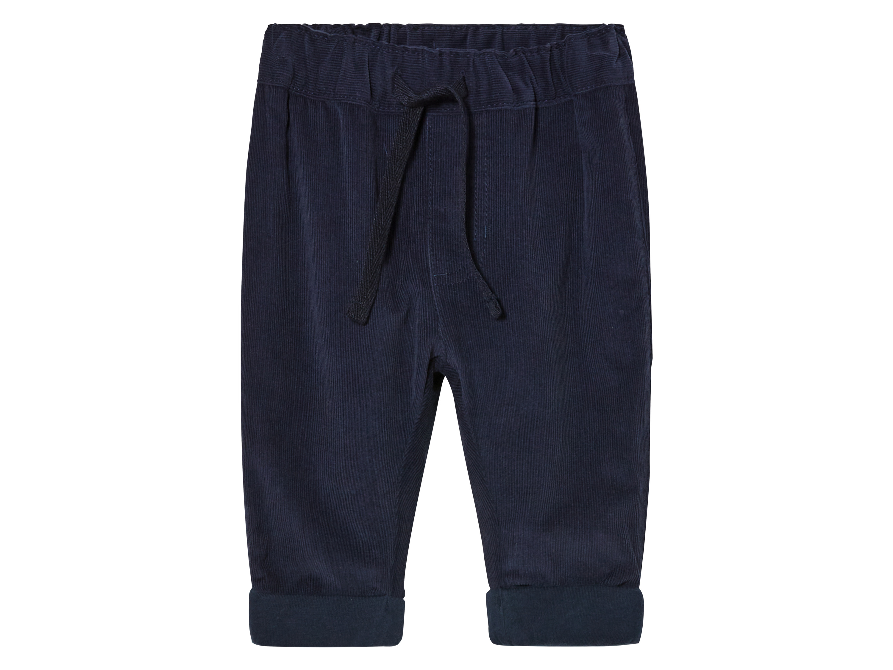 lupilu® Dětské manšestrové kalhoty (50/56, navy modrá)