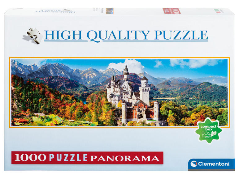  Zobrazit na celou obrazovku Clementoni Panoramatické puzzle, 1 000 dílků - Obrázek 3