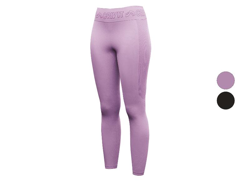 Lilac legíny Crivit na sport.