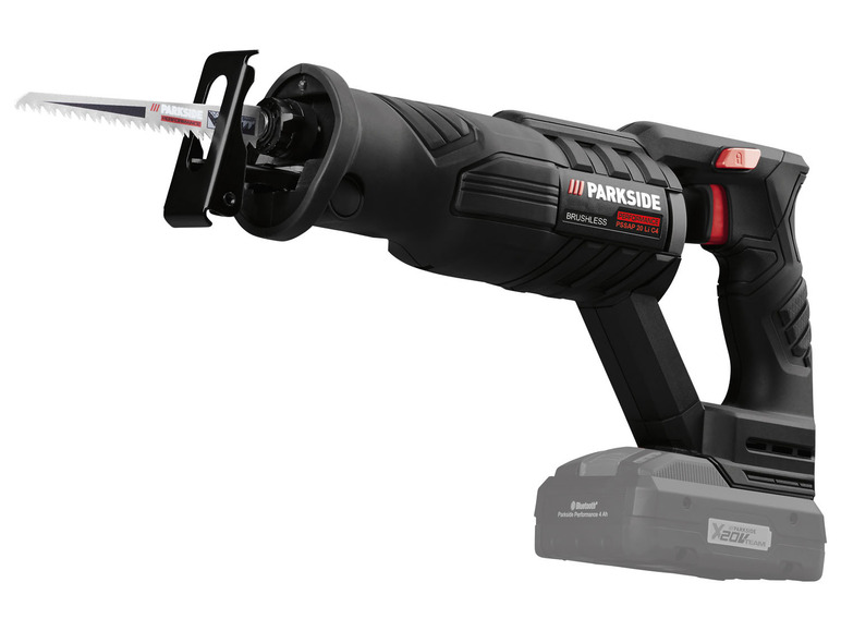  Zobrazit na celou obrazovku PARKSIDE PERFORMANCE® Aku pila ocaska PSSAP 20 Li C4, Smart 8 Ah - Obrázek 5