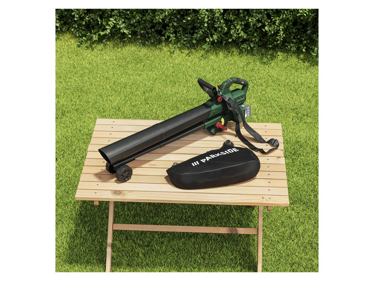  Zobrazit na celou obrazovku PARKSIDE® Aku vysavač / foukač listí 40 V PLSBA 40-Li A1, 2x Smart 4 Ah - Obrázek 13
