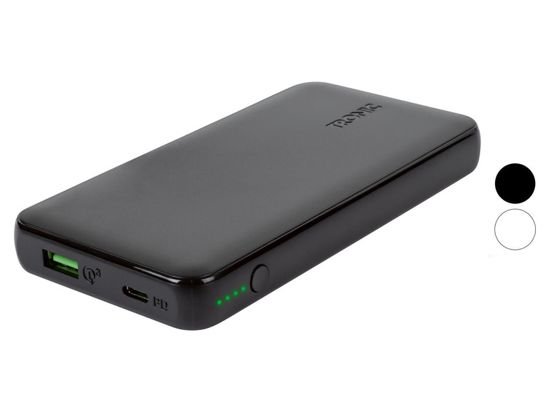  Zobrazit na celou obrazovku TRONIC® Powerbanka 10 000 mAh, USB-C PD 3.0, USB-A Quick Charge™ 3.0 - Obrázek 1