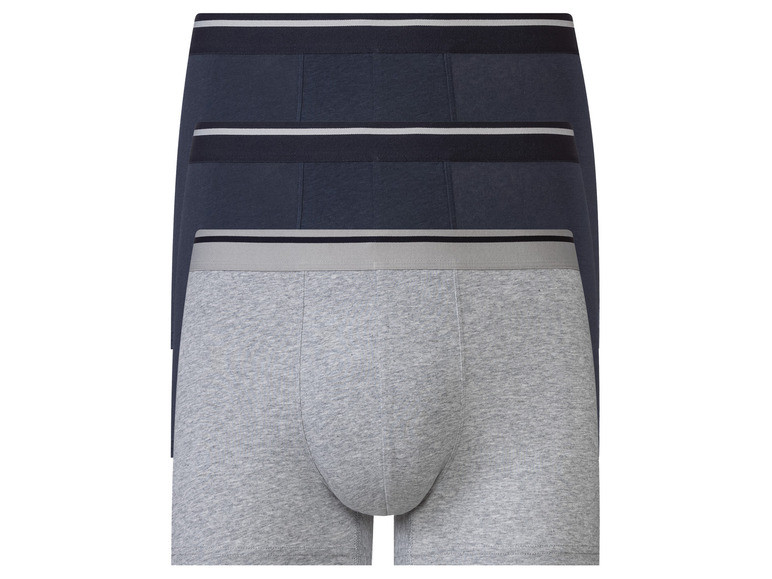  Zobrazit na celou obrazovku LIVERGY® Pánské boxerky s BIO bavlnou, 3 kusy - Obrázek 2